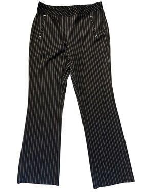 Soho Black Pinstripe Men's Dress Pants